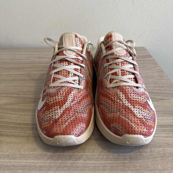 Nike Metcon 6 Shoes Womens Sz 11 Desert Sand White Athletic Trainers Sneakers - Picture 3 of 11